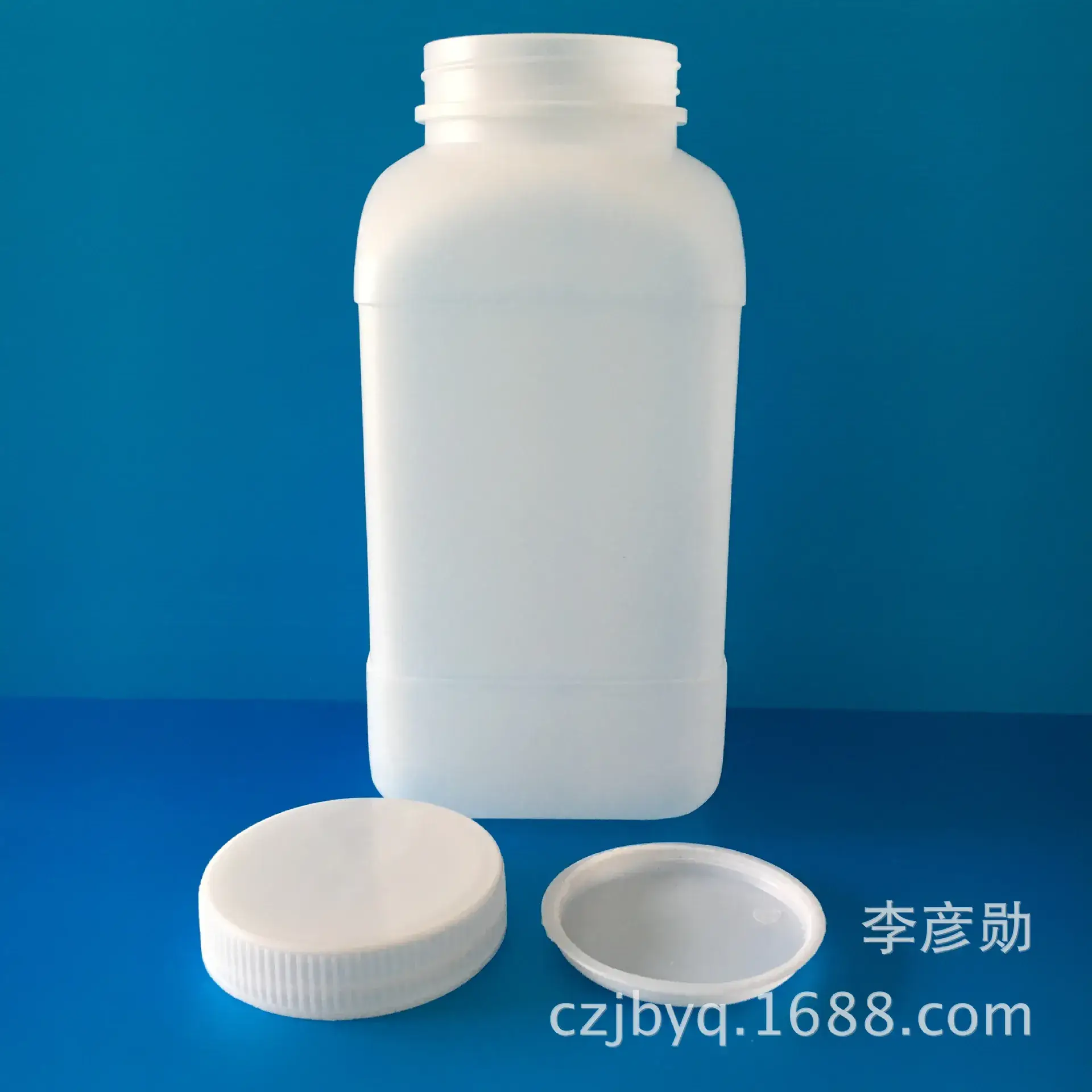Factory Supply 1000ml Chemical Bottle Square Mouth - Image 2