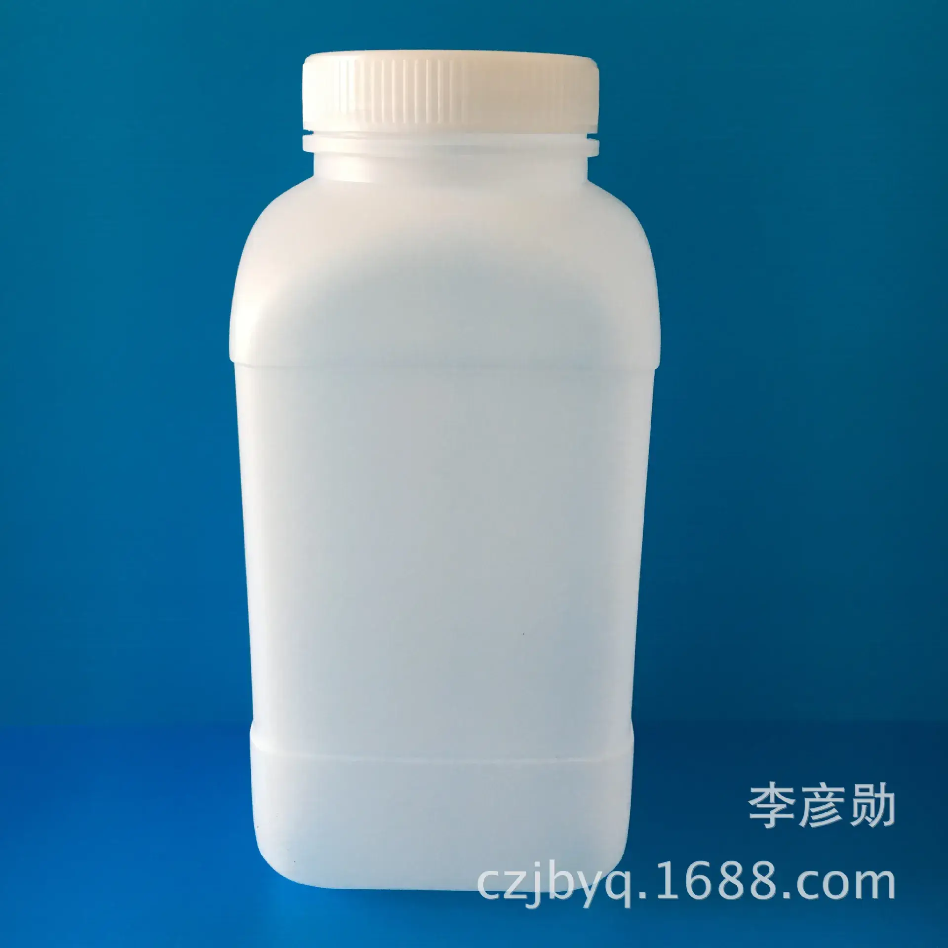 Factory Supply 1000ml Chemical Bottle Square Mouth