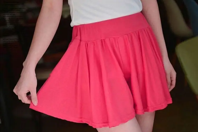 Women Yellow Modal Shorts Summer Casual Plus Size — feature 29