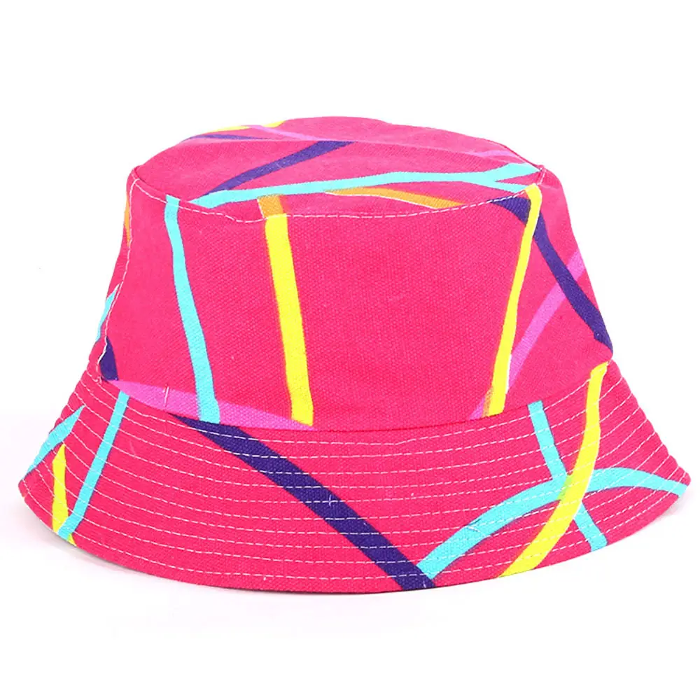 Spring Sun Hat Multi-Color Floral Print Small - Image 13