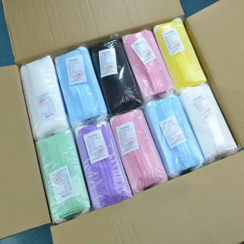 Cross-Border Disposable Masks for Men Women Three Layer Summer Breathable
