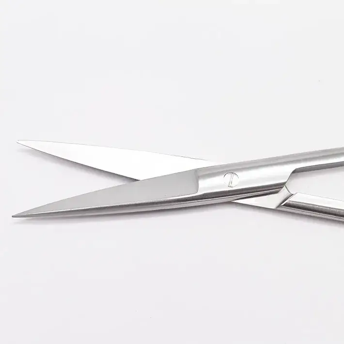 Stainless Steel Medical Scissors 18CM Straight Tip