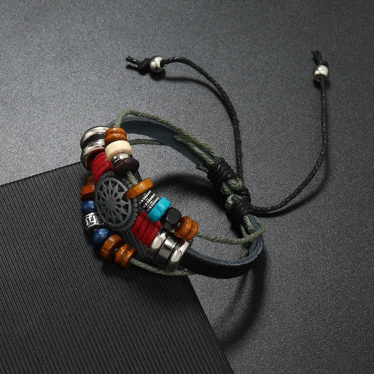 Retro Cowhide Bracelet with Sunflower Design All-Match - Image 5