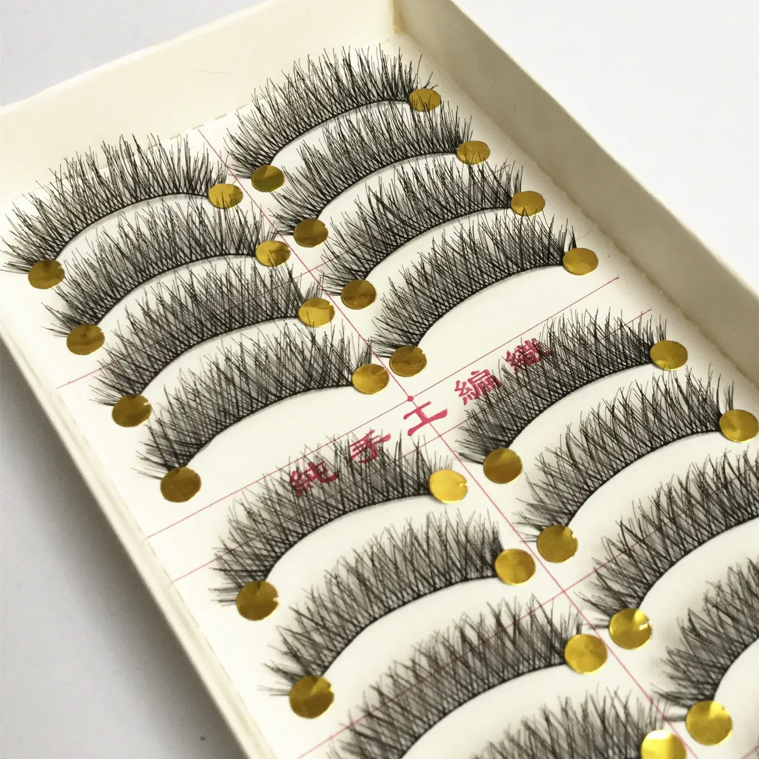 Cross 3# Natural Messy False Eyelashes 10 Pairs - Image 5