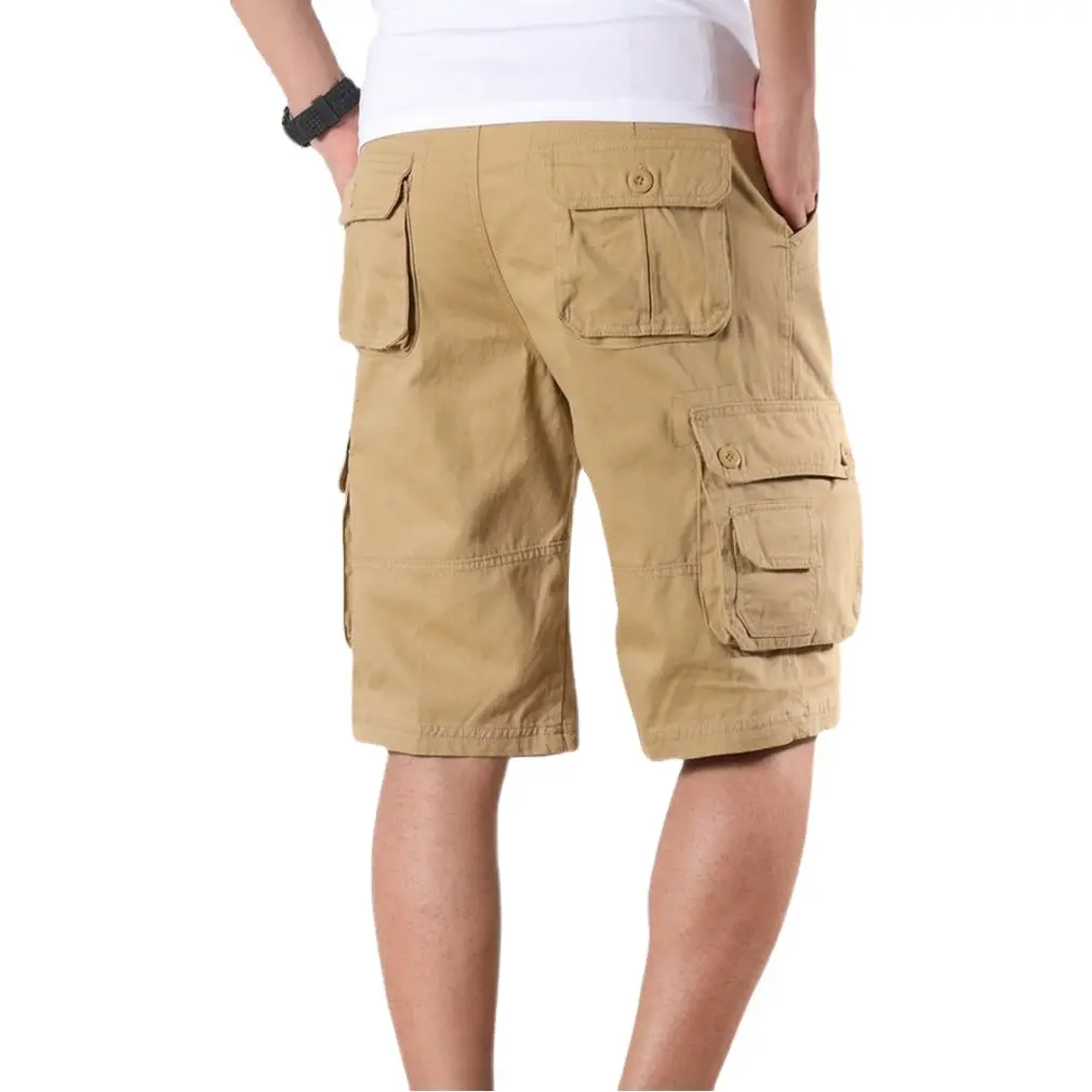 Plus Size Workwear Shorts Olive Green Large
