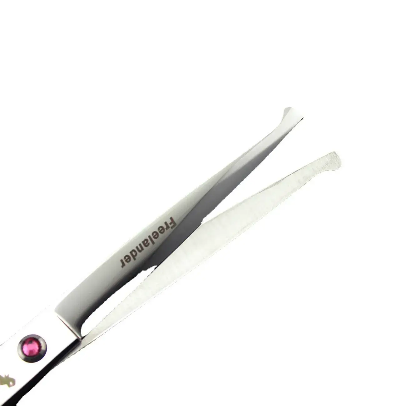 7 Inch Pet Hair Scissors Stainless Steel Straight Cut - Image 6