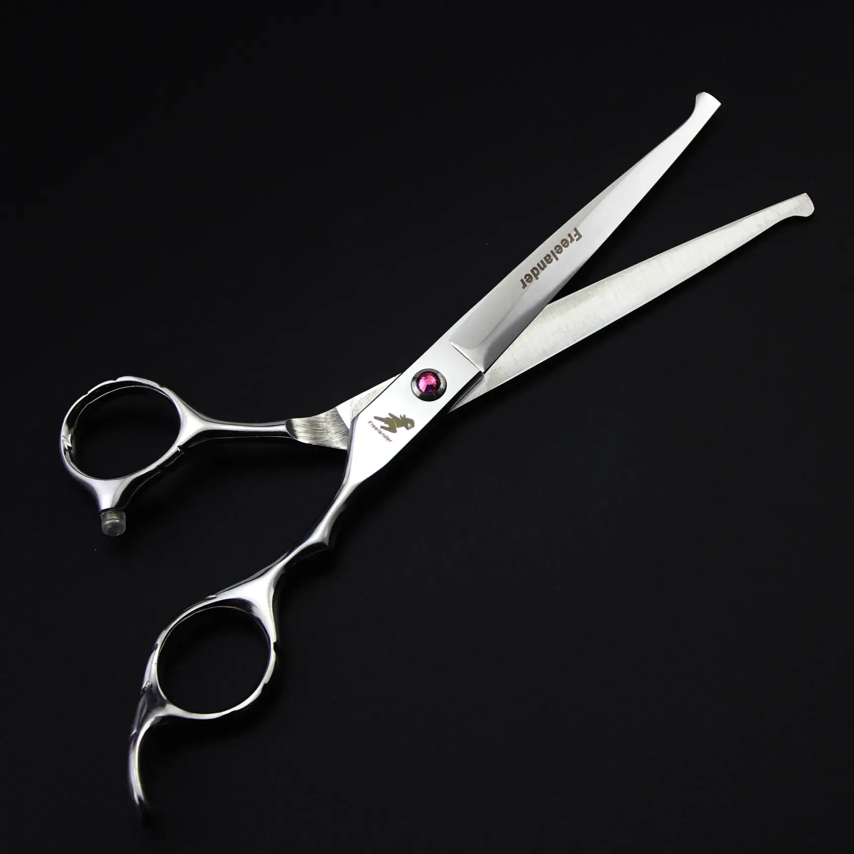 7 Inch Pet Hair Scissors Stainless Steel Straight Cut
