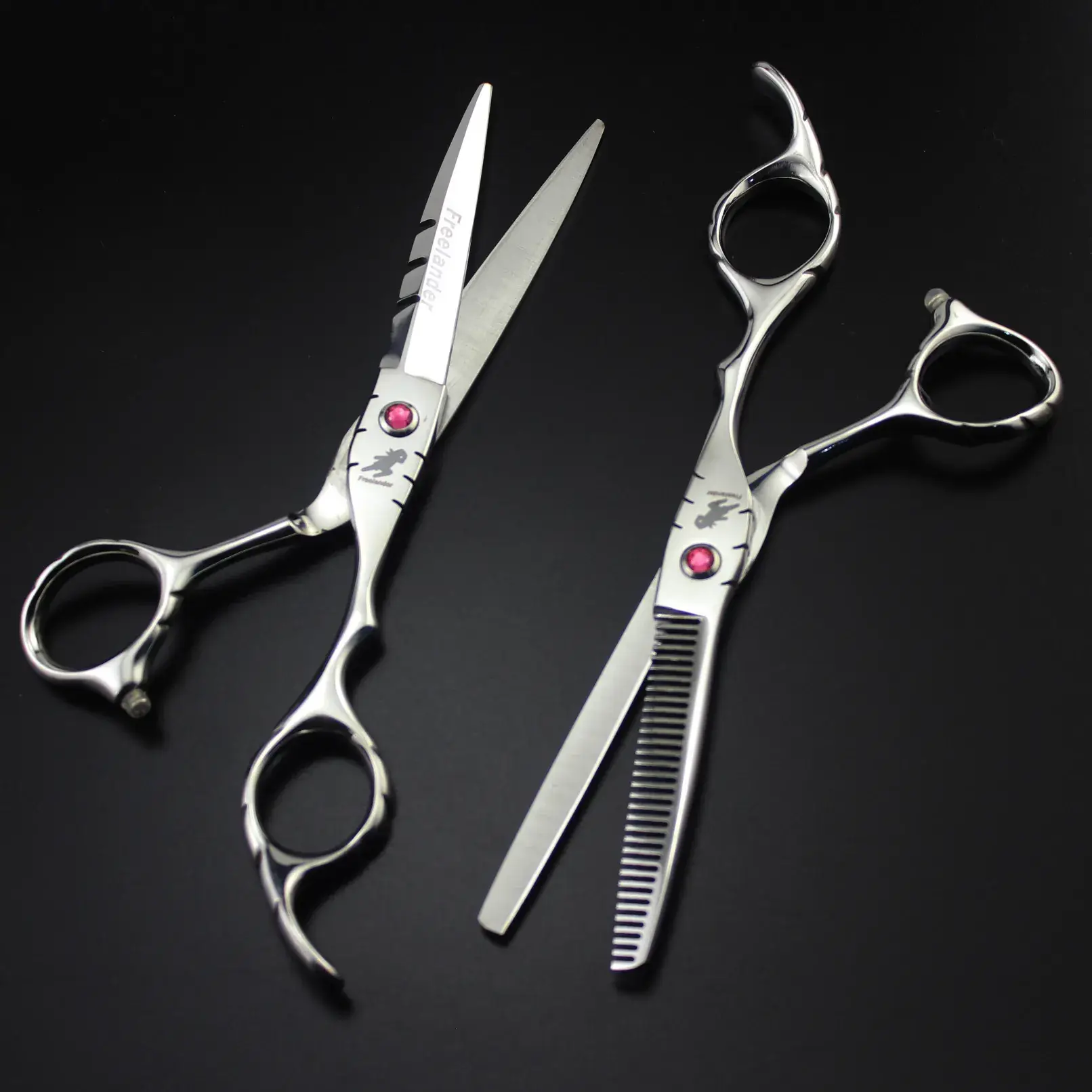 Freelander Hair Scissors with Red Stones - Image 3
