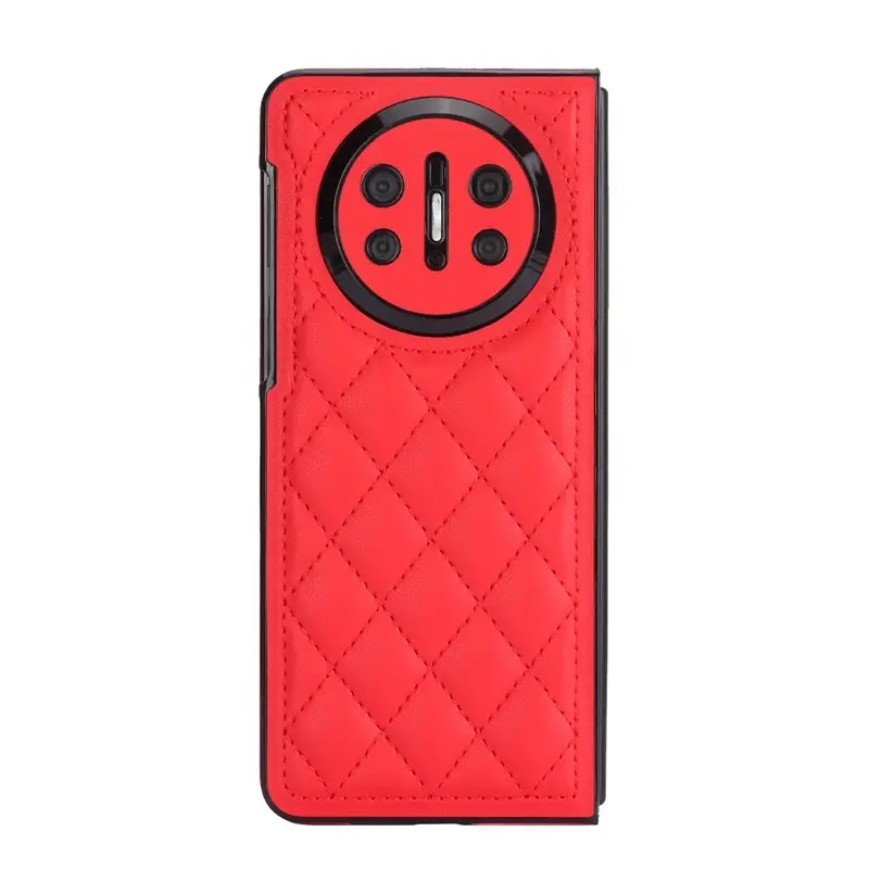 Quilted Light Blue Huawei Phone Case with Camera Protection