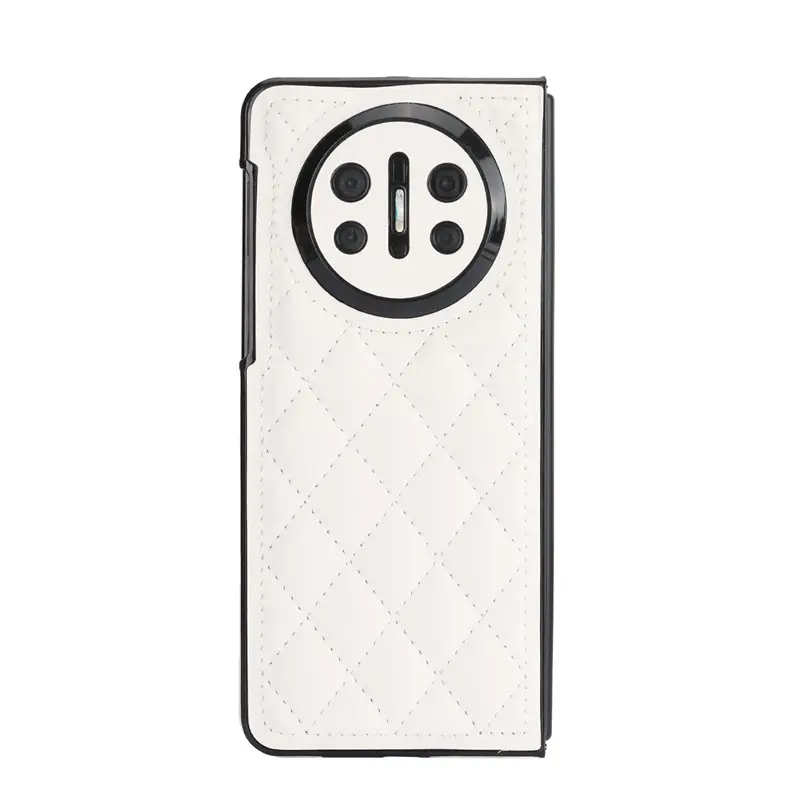Quilted Light Blue Huawei Phone Case with Camera Protection