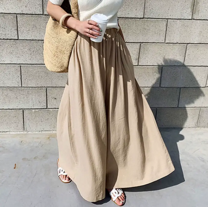 2026 Linen Wide-Leg Pants Summer Women — feature 7