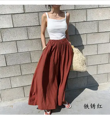 2026 Linen Wide-Leg Pants Summer Women - Image 12