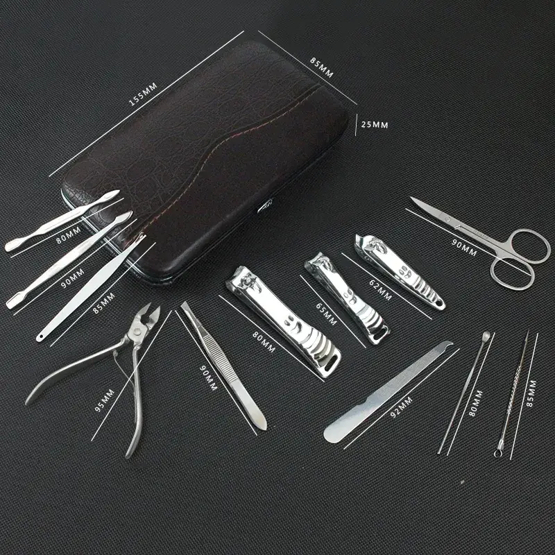 12-Piece Nail Tools Set for Men & Women - Image 13