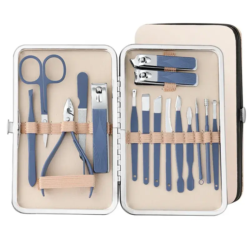 Customized 18-Piece Nail Care Set for Men - Image 7