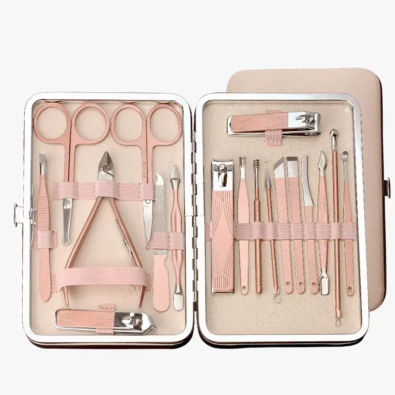 Customized 18-Piece Nail Care Set for Men - Image 14