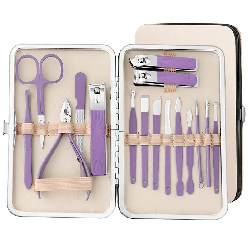Customized 18-Piece Nail Care Set for Men - Image 10