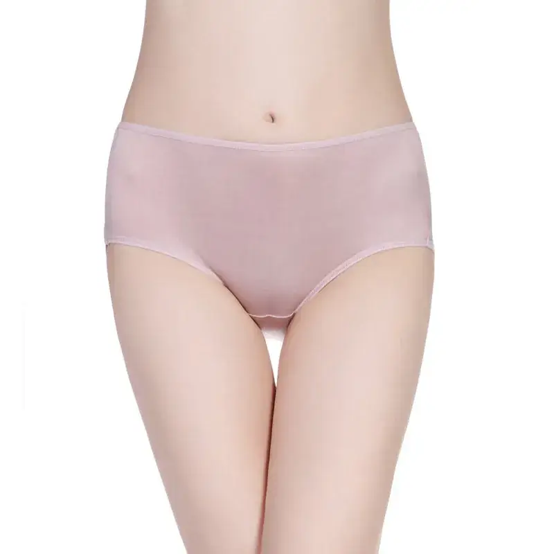 Wholesale Japanese Silk Women's Mid Waist Underwear