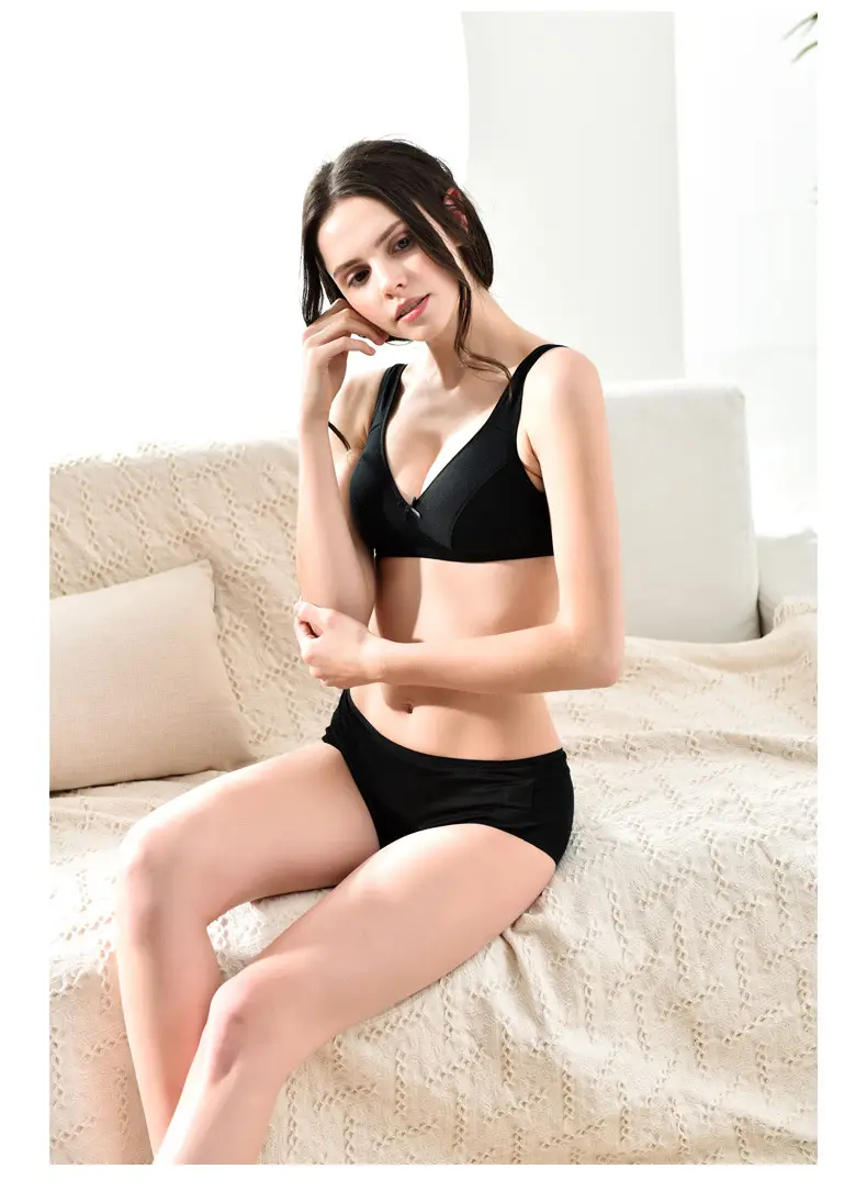 Wholesale Japanese Silk Women's Mid Waist Underwear — feature 12