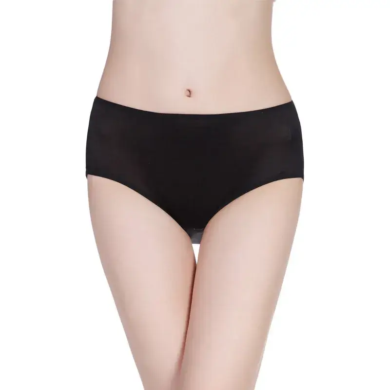 Wholesale Japanese Silk Women's Mid Waist Underwear