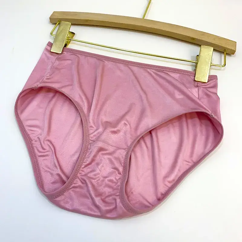 Wholesale Japanese Silk Women's Mid Waist Underwear