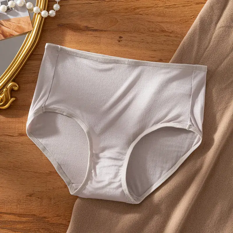 Wholesale Japanese Silk Women's Mid Waist Underwear