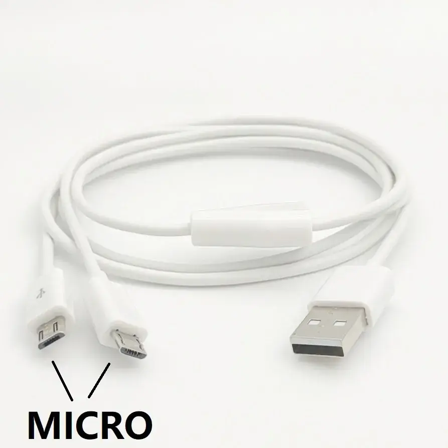 USB-C to Micro USB Cable 1/2 Data Charge Android Phones - Image 2
