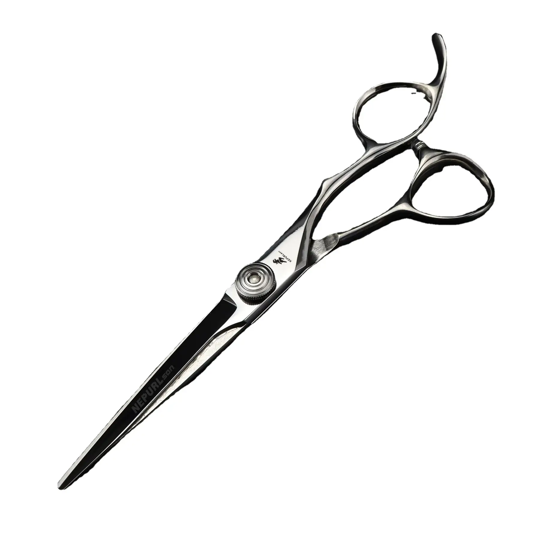 6.0 Inch GAO File Barber Scissors with Notch Blade - Image 7