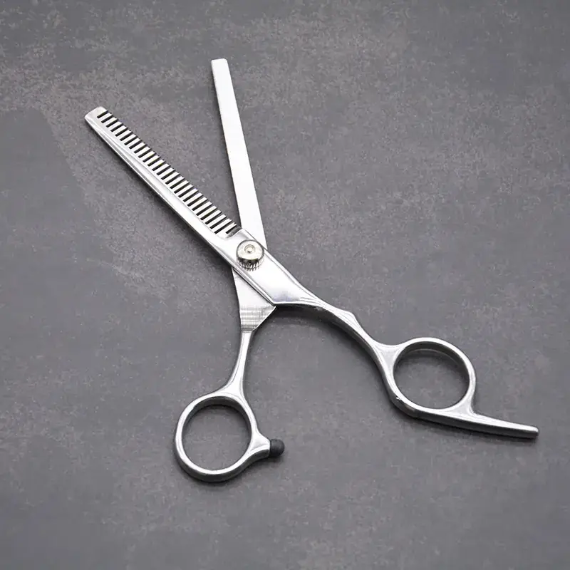 Inclined Hair Scissors White Screws Set - Image 3