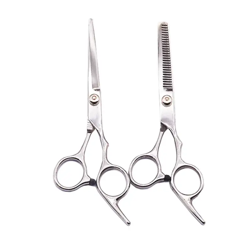 Inclined Hair Scissors White Screws Set — feature 6