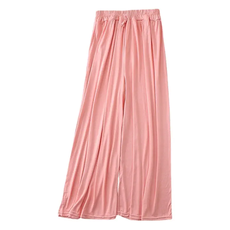 Black Wide Leg Pants Women Summer Casual High Waist