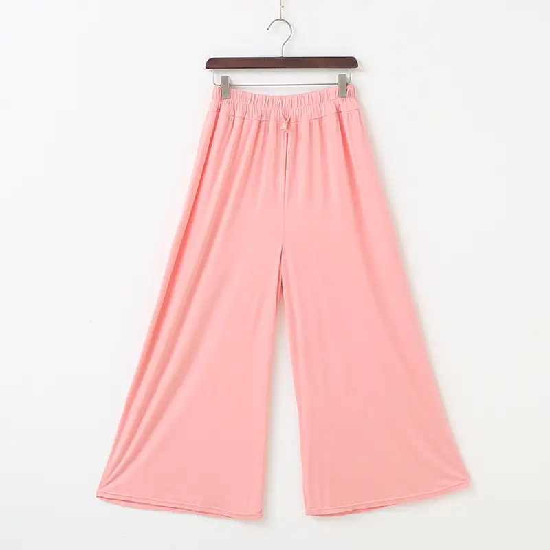 Black Wide Leg Pants Women Summer Casual High Waist — feature 25