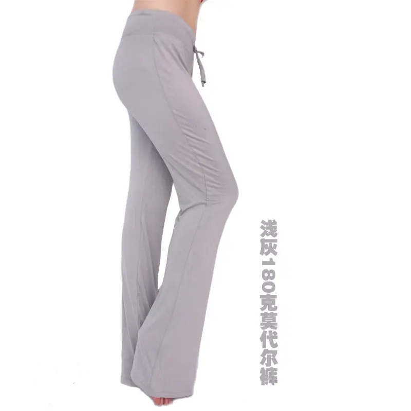Blue Yoga Pants Slim Fit Large Size - Image 3