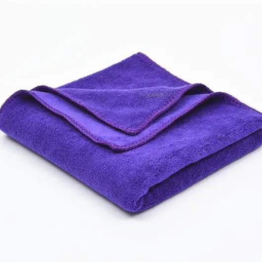 Blue Microfiber Bath Towel 60x160cm Absorbent Quick-Dry - Image 2