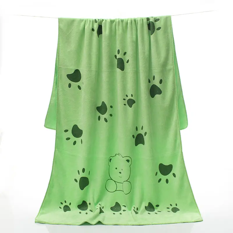 Microfiber Beach Towel with Bunny Print Large Adult Use - Image 6