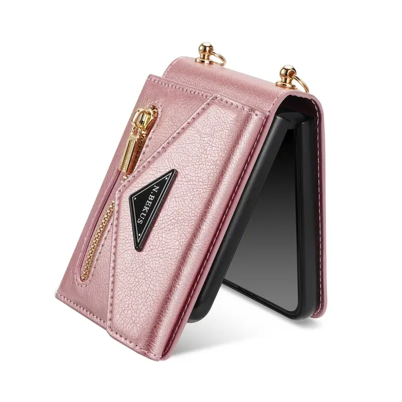 Red Foldable Phone Case with Card Holder - Image 7