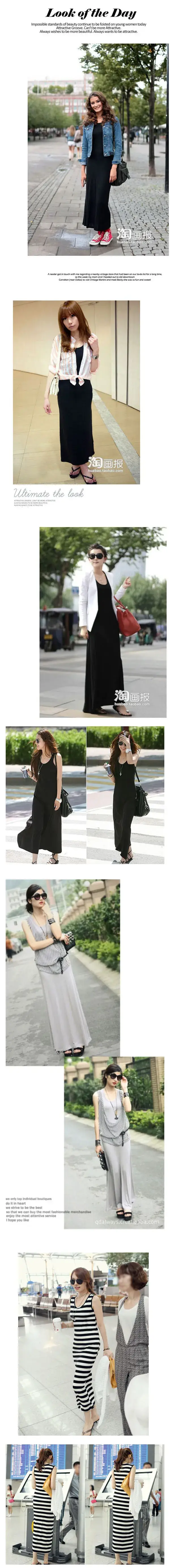 Women's Grey Long Sleeve Vest Dress Modal Fabric — feature 7