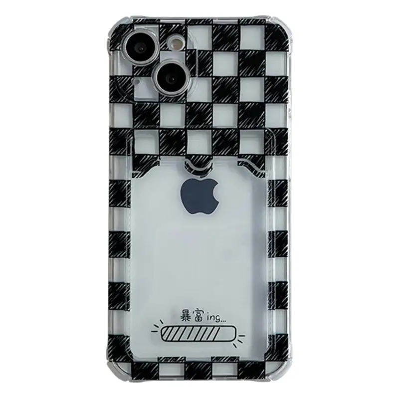 Red Leather Magnetic Phone Case for iPhone 17