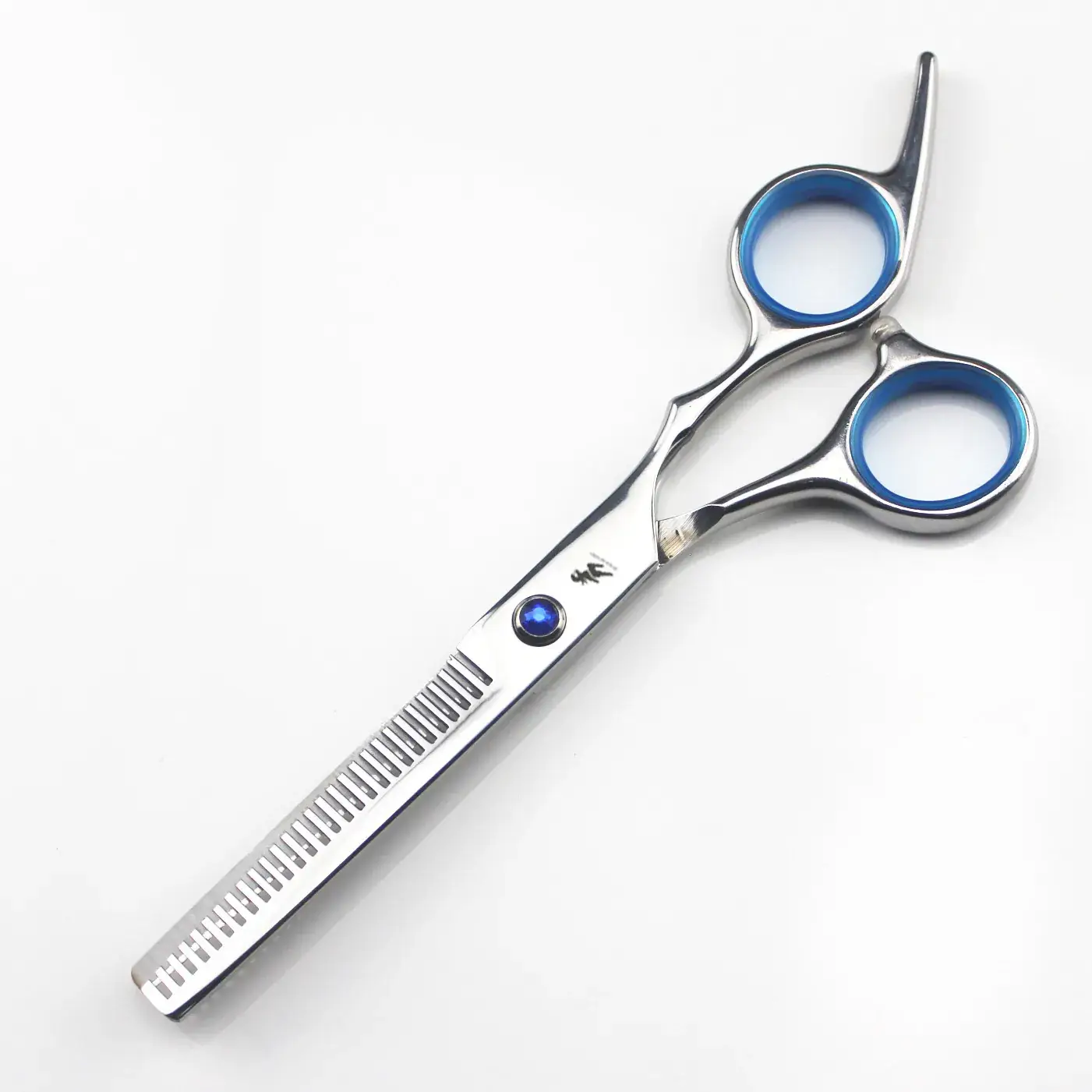 Ruby Sapphire Flat Hair Scissors Blue 6h - Image 2