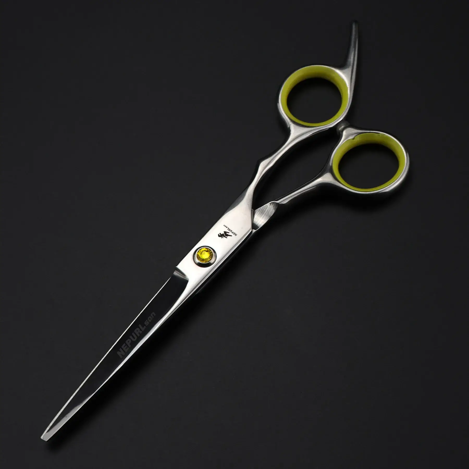 Ruby Sapphire Flat Hair Scissors Blue 6h - Image 5