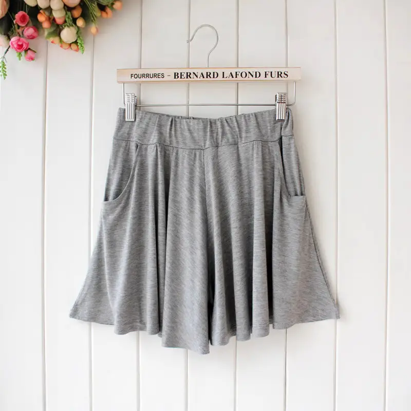 New Modal Plus Size Loose Leggings with Pockets Casual Beach Shorts - Image 18