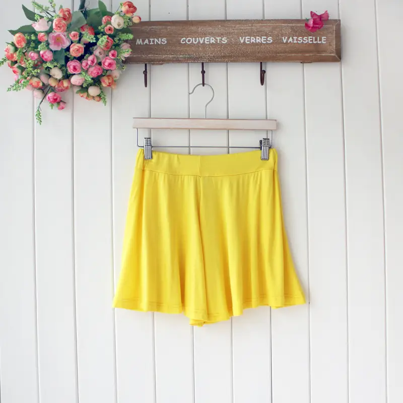 New Modal Plus Size Loose Leggings with Pockets Casual Beach Shorts — feature 33