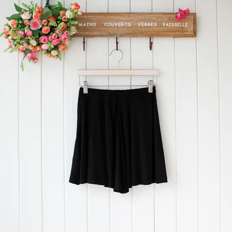New Modal Plus Size Loose Leggings with Pockets Casual Beach Shorts — feature 37
