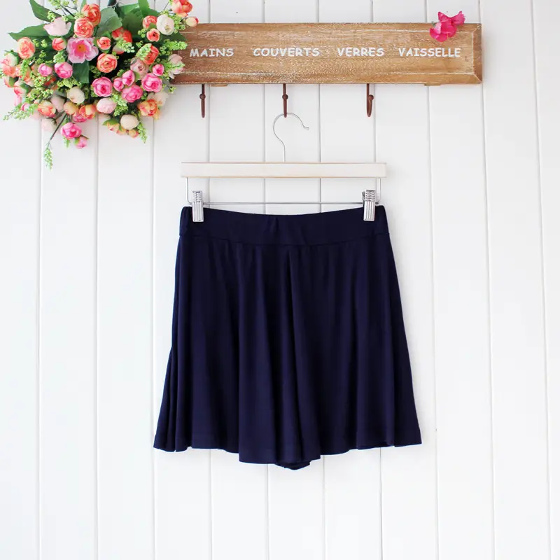 New Modal Plus Size Loose Leggings with Pockets Casual Beach Shorts — feature 47