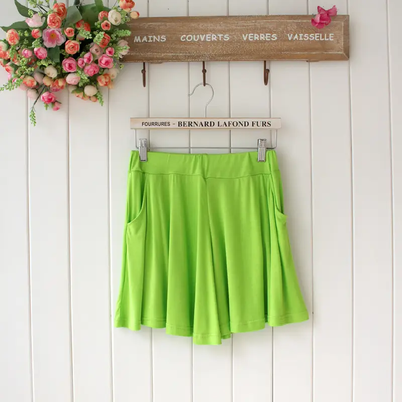 New Modal Plus Size Loose Leggings with Pockets Casual Beach Shorts - Image 11