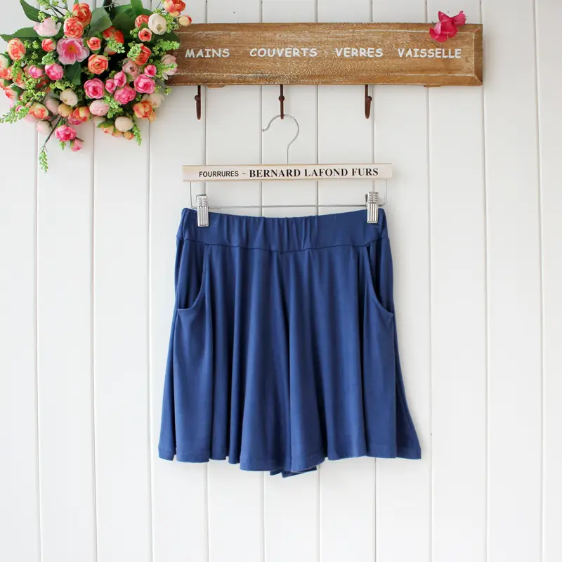 New Modal Plus Size Loose Leggings with Pockets Casual Beach Shorts - Image 7