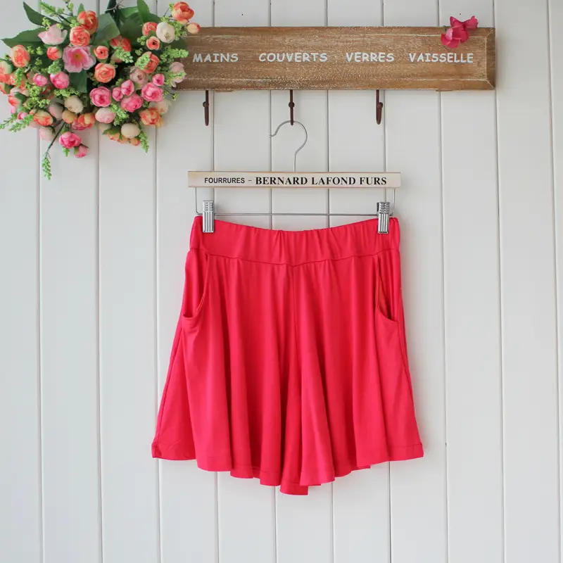 New Modal Plus Size Loose Leggings with Pockets Casual Beach Shorts - Image 8