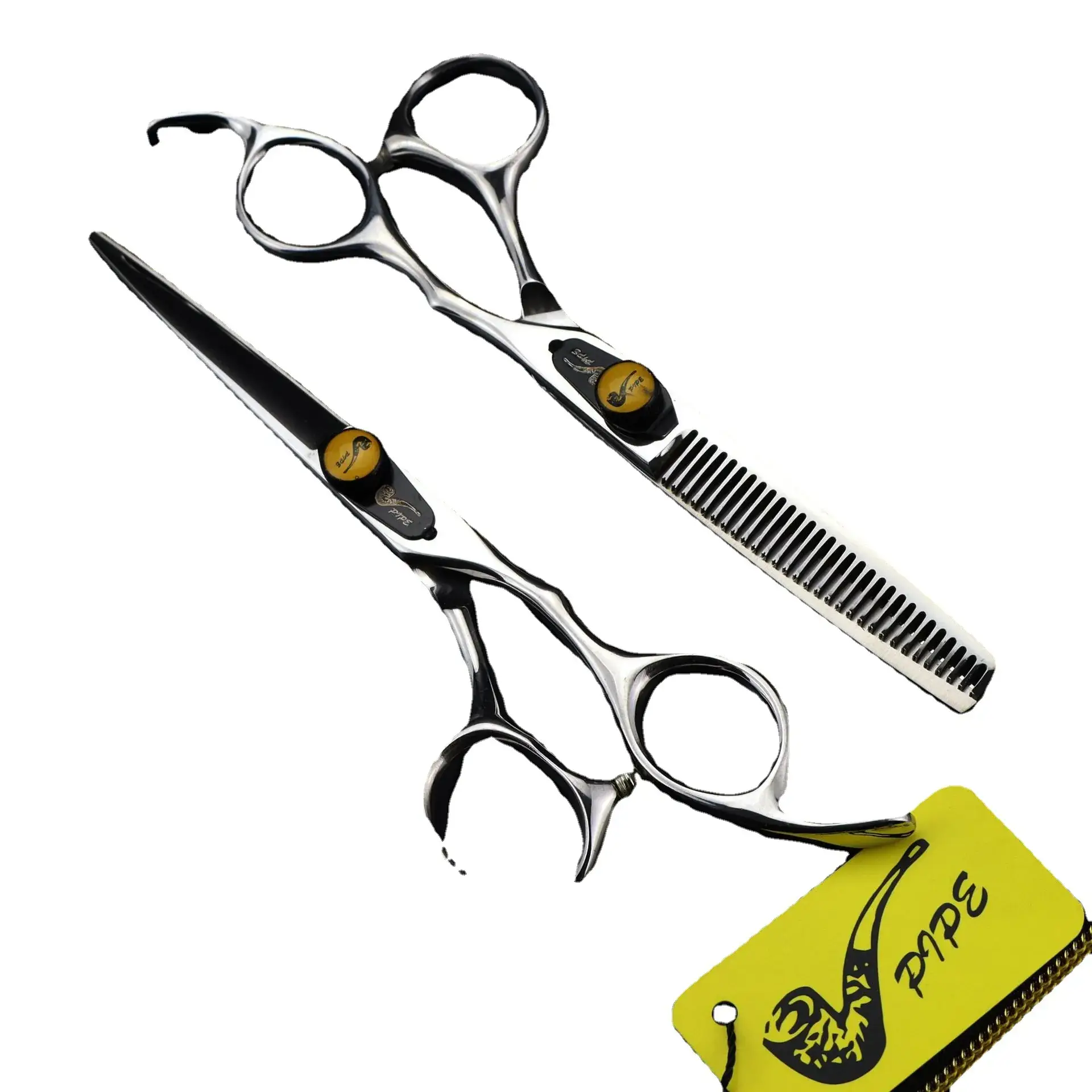 6.0 Inch Smoke Shake Hair Scissors Barber Scissors - Image 7