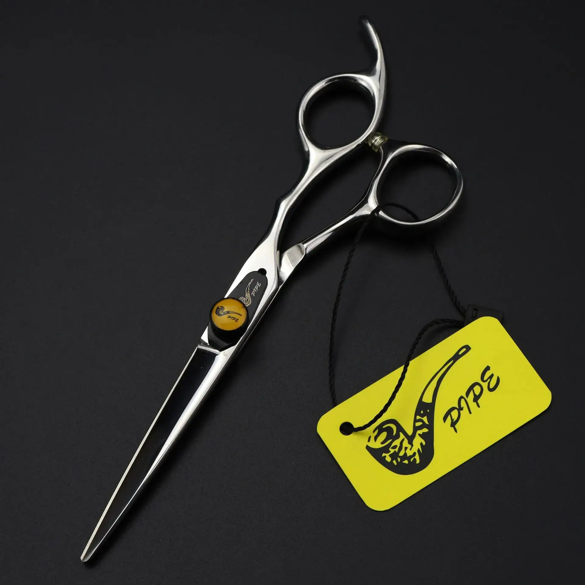 6.0 Inch Smoke Shake Hair Scissors Barber Scissors - Image 2