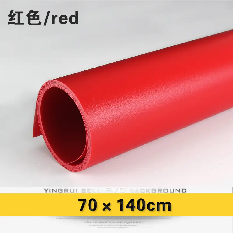 Rui Fu Tu 70*140cm shooting background board photography PVC frosted board background cloth solid color product shooting props - Image 3