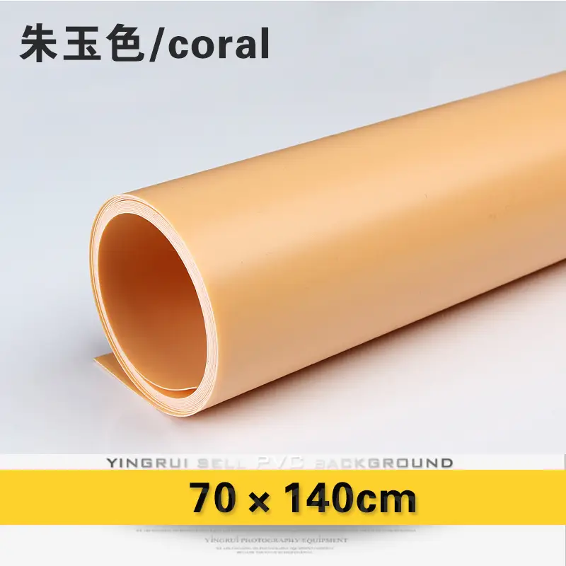 Rui Fu Tu 70*140cm shooting background board photography PVC frosted board background cloth solid color product shooting props - Image 9